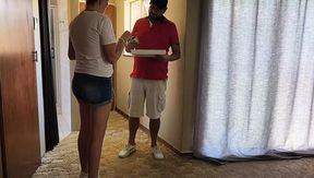 Cuckold i dared my wife to fuck the pizza guy