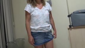 My Wife on Vacation at the Beach with Her Best Friend&#039;s Son, They Masturbate and Cumshot on Hairy Pu