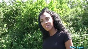 Public Agent - I ride a hot Ebony Babe with a tiny waist and a huge black ass&#x1F351;