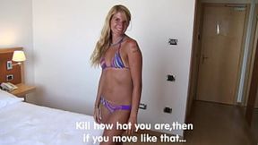 Rough Stefani Tests Naive Italian Cutie's Limits