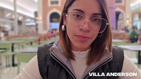 I conquer my stepsister in the shopping mall &mdash;  and I PUT her in our old people's bed