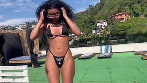 18-Year-Old Married Latina Fucks Hung Lover On Sunny Brazilian Beach