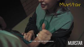 Sucking on Someone Else&#039;s Balcony. Sex Diary: Part 1