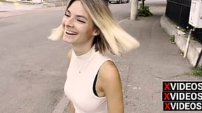 Met an Italian tourist at the hotel; invited her for dinner and some intimate time in the room