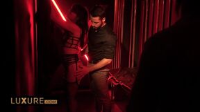 The fantasy of a couple in a swinger club