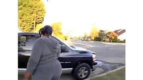 Ebony MILF Gets Hot Pickup While Jogging