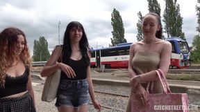 Fucking conductor on the train