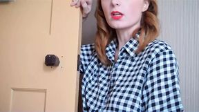Watch me empty my load into this redhead&#039;s mouth